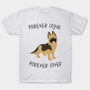 German Shepherd Forever Loved T-Shirt